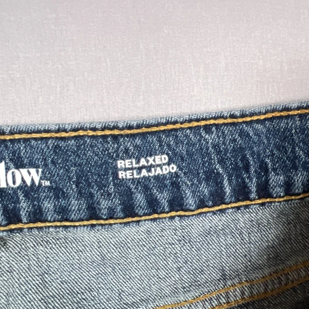 Goodfellow & Co Straight Leg Jeans Mens 36X30 Blue Denim Total Flex Relaxed Fit